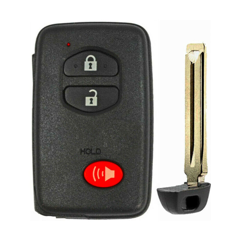 1x New Replacement Keyless Key Fob For TOYOTA PROXIMITY REMOTE Shell Case - Only