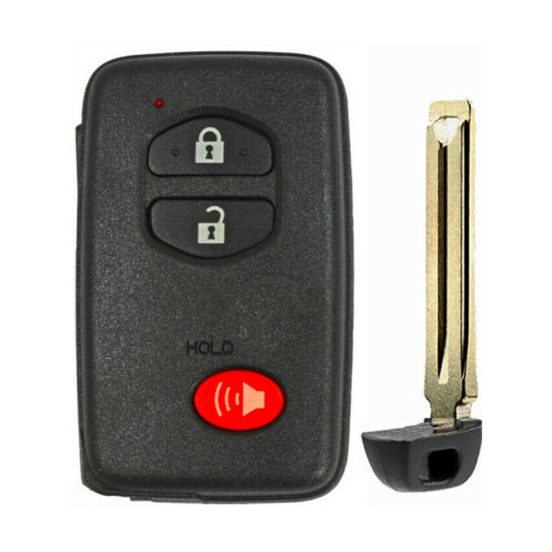 1x New Replacement Keyless Key Fob For TOYOTA PROXIMITY REMOTE Shell // Case Only