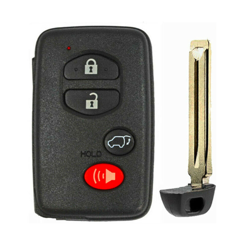 1x New Replacement Keyless KeyFob For TOYOTA PROXIMITY REMOTE. Case Shel Only..