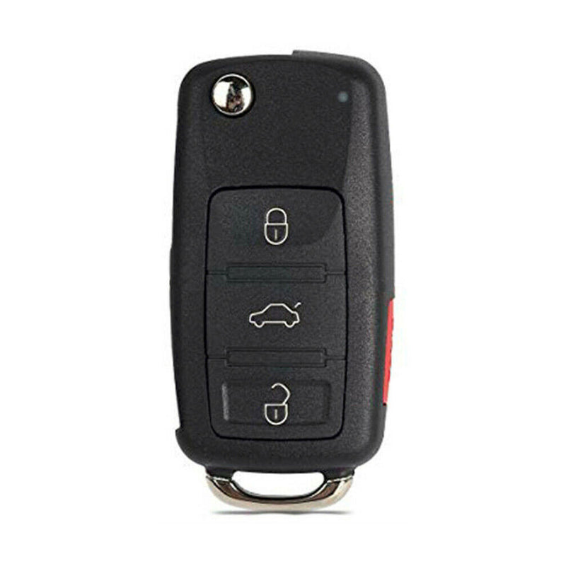 1x New Replacement Remote Key Fob Flip Case For Audi - Shell Only