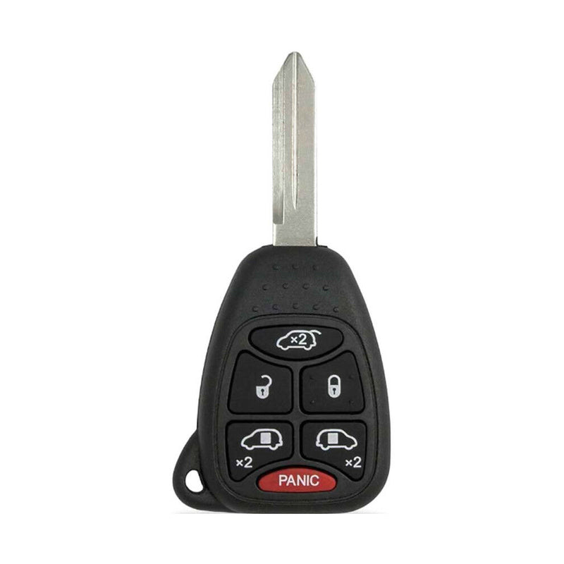 1x New Replacement Keyless Remote Key Fob For Chrysler & Dodge - Shell Only