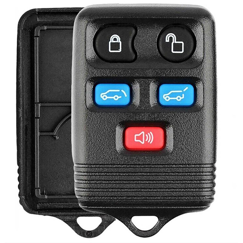 1x New Replacement Key Fob Remote SHELL / CASE Compatible with & Fit For Ford Lincoln Vehicles - MPN CWTWB1U551-04 (NO electronics or Chip inside)