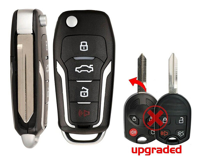 1x New Replacement Key Fob Compatible with & Fit For Ford Lincoln Mercury Mazda Vehicle 315 MHz - MPN OUCD6000022-UP-06