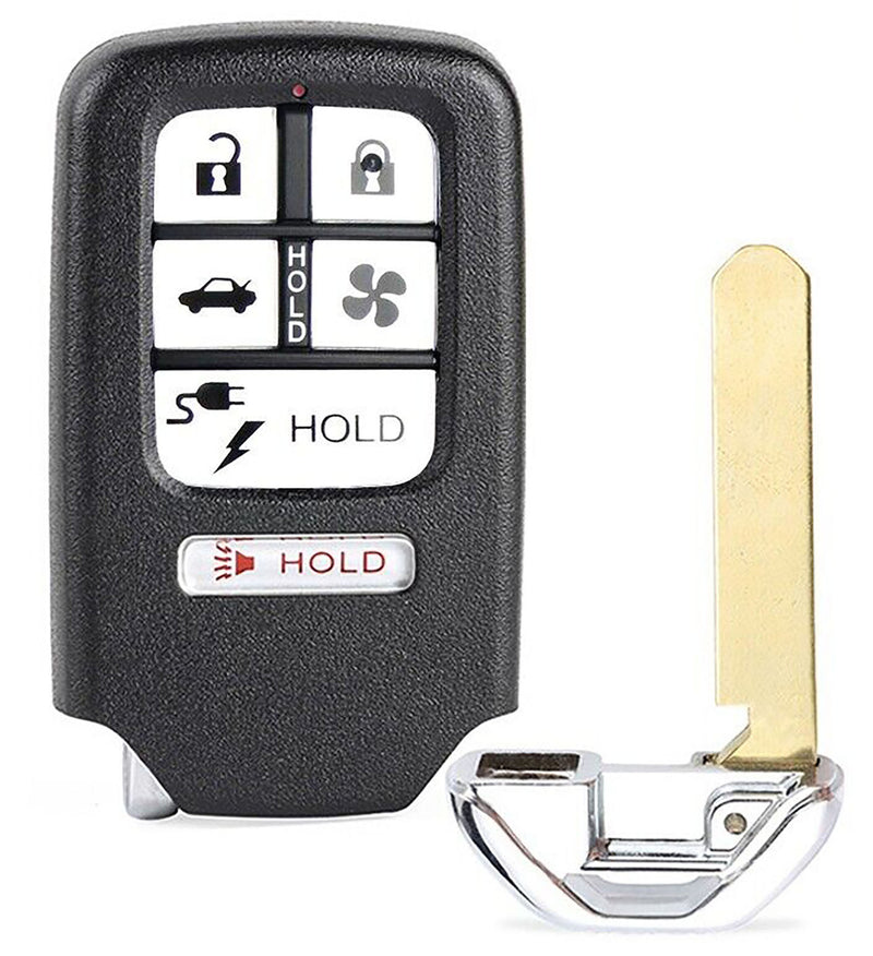 1x New Replacement Proximity Remote Key Fob Compatible with & Fit For Honda Vehicles KR5V2X - MPN KR5V2X-12