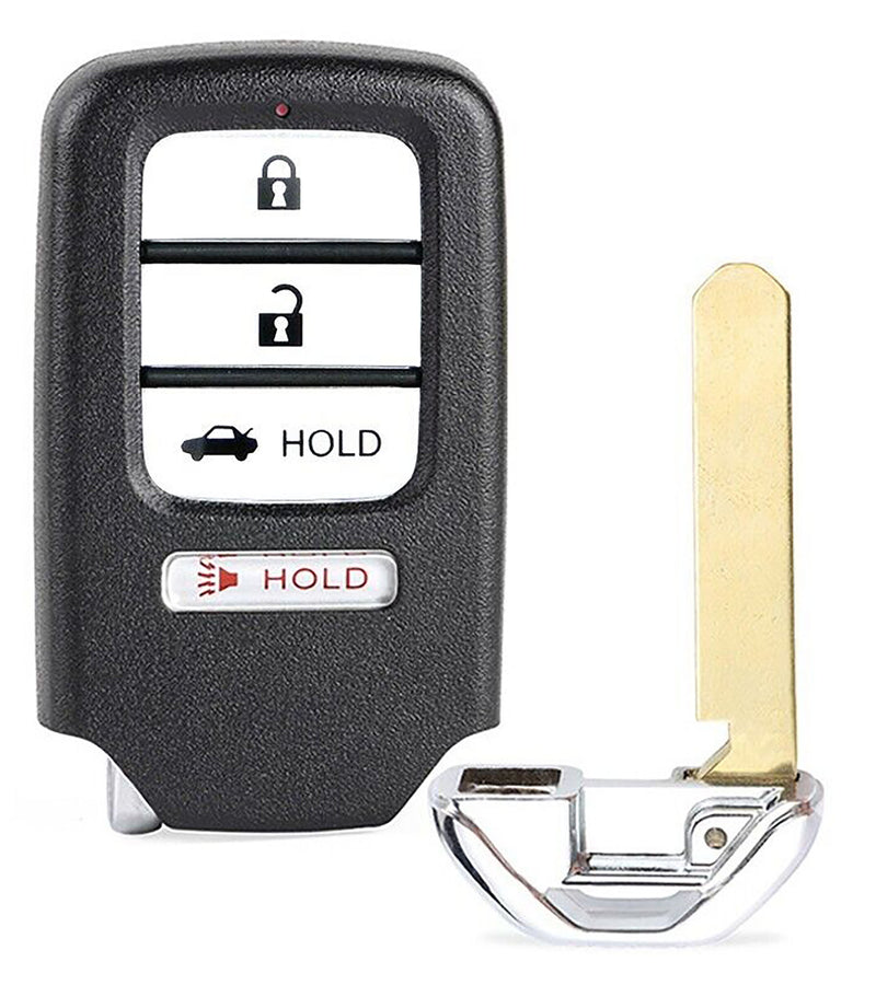 1x New Replacement Proximity Remote Key Fob Compatible with & Fit For Honda Vehicles - MPN ACJ932HK1210A-04