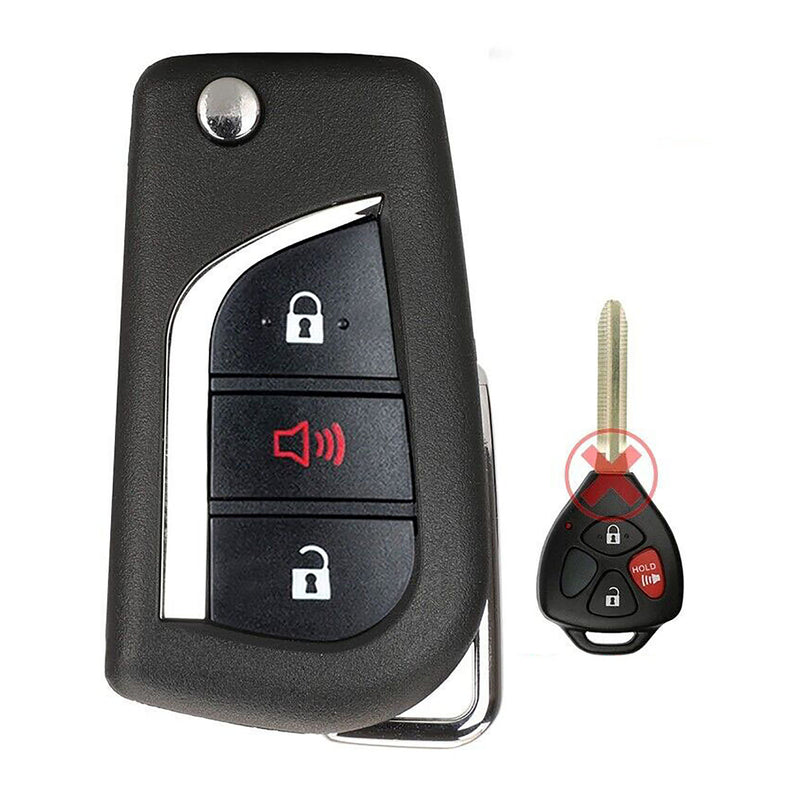 1x New Replacement Key Fob Compatible with & Fit For Toyota GQ4-29T G Chip -Read Description - MPN GQ4-29T-M-02