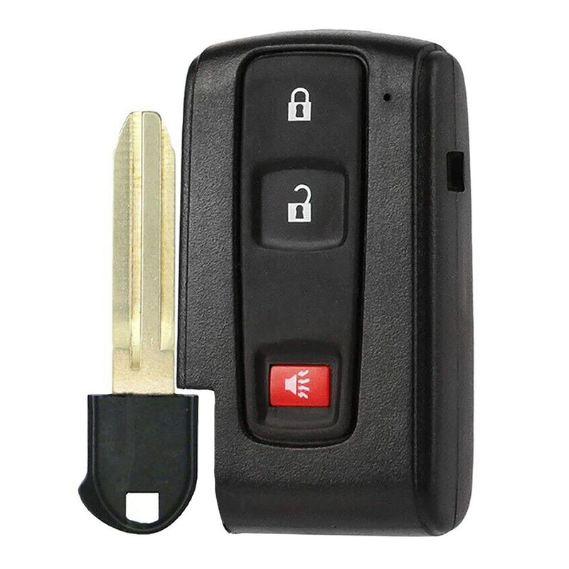 1x New Replacement Proximity Key Fob SHELL / CASE Compatible with & Fit For 2004-2009 Toyota Prius - MPN MOZB31EG-04 (NO electronics or Chip inside)