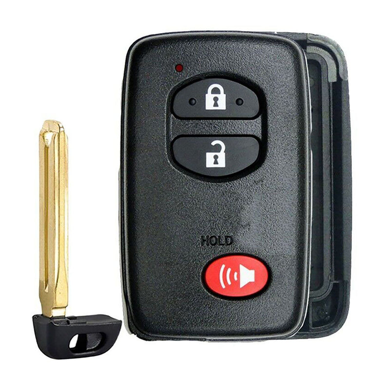 1x New Quality Replacement Proximity Key Fob SHELL / CASE Compatible with & Fit For Toyota Scion - MPN HYQ14AAB-S-02 (NO electronics or Chip inside)