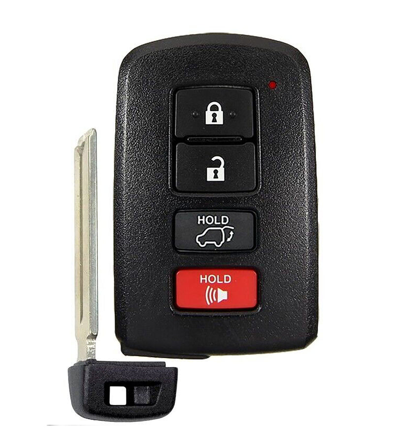 1x New Quality Replacement Prox Key Fob Compatible with & Fit For Toyota G Board Read Description - MPN HYQ14FBA-06