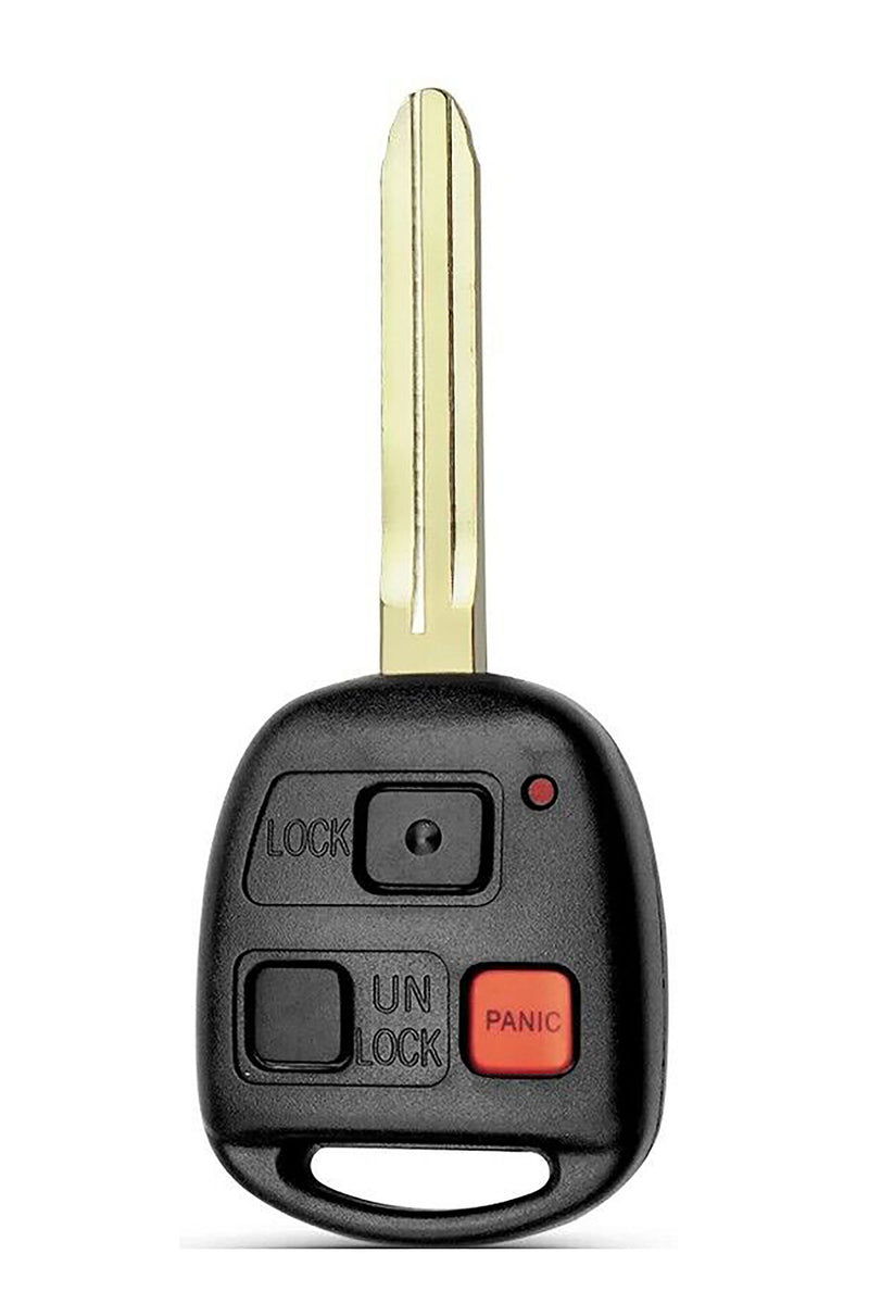 1x New Replacement Key Fob Compatible with & Fit For Toyota Chip 4C (Read Description) - MPN HYQ1512V-08