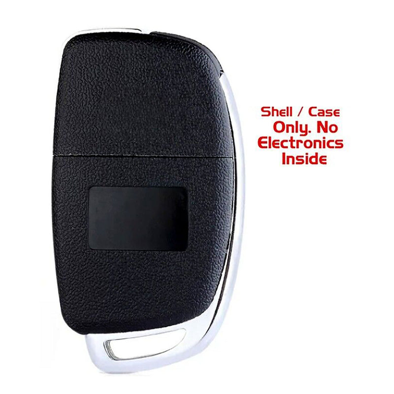 1x New Replacement Key Fob Remote SHELL / CASE Compatible with & Fit For Hyundai Vehicles - MPN TQ8-RKE-4F25-04 (NO electronics or Chip inside)