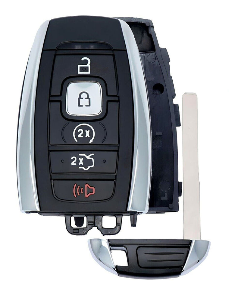 1x New Replacement Key Fob Remote SHELL / CASE Compatible with & Fit For Lincoln Vehicles - MPN M3N-A2C940780-04 (NO electronics or Chip inside)
