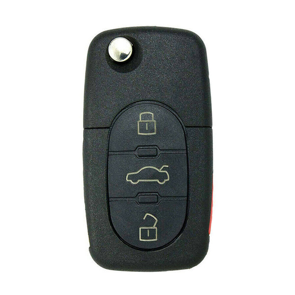 1x New Remote Key Fob 3 Button For Volkswagen - Shell Only