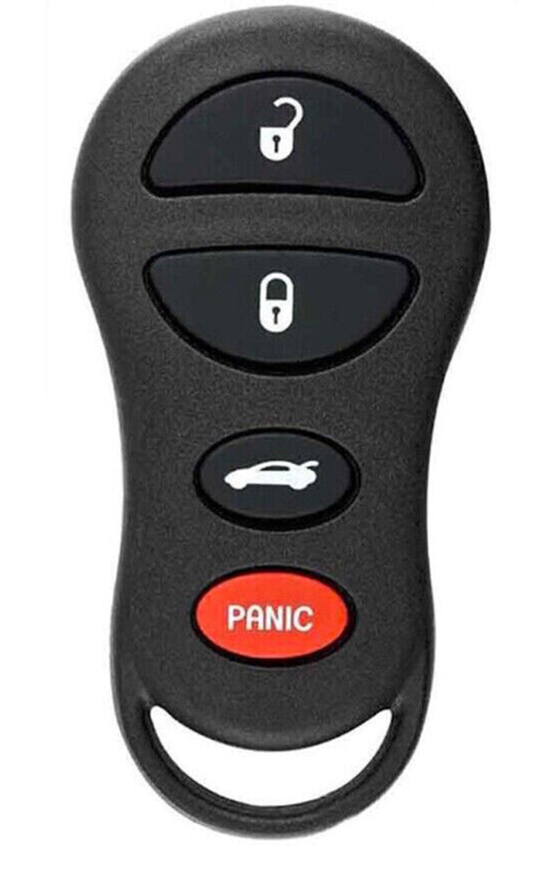 1x Keyless Remote Key Fob For Select Chrysler Dodge Jeep