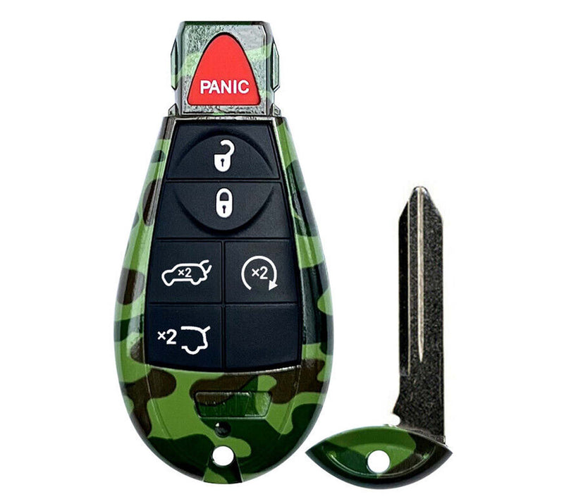 Lot of 1x New Replacement Keyless Entry Remote Key Fob Compatible with & Fit For Jeep