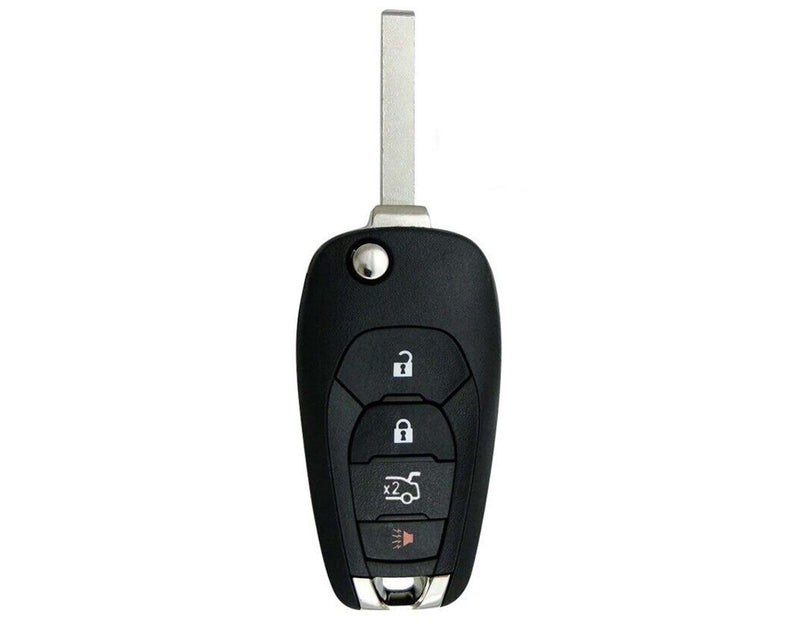 1x New Replacement Key Fob SHELL / CASE Compatible with & Fit For Select Chevrolet Vehicles (No Electronics or Chip Inside)