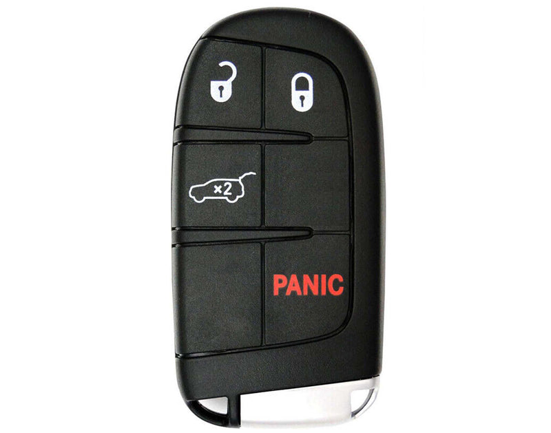Lot 1x New Replacement PROXIMITY Key Fob SHELL / CASE Compatible with & Fit For 2017-2021 Jeep Compass (No Electronics or Chip Inside)