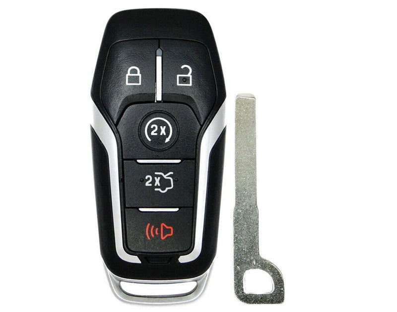 1x New Replacement Proximity Key Fob SHELL / CASE Compatible with & Fit For Select Ford Vehicles (No Electronics or Chip Inside)
