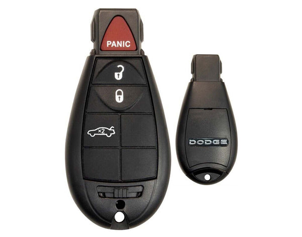 1x New Factory OEM Genuine Key Fob Compatible with & Fit For Dodge Chrysler with Uncut Key